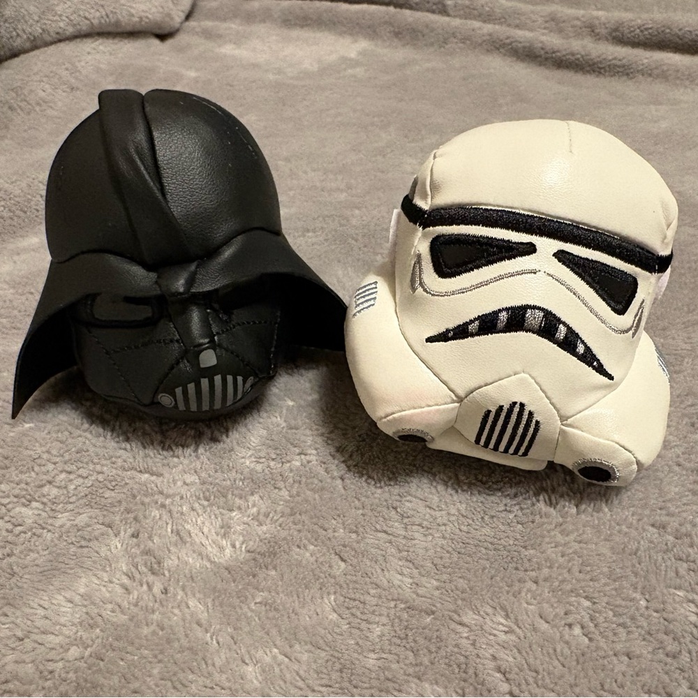 Disney create your own headband Darth Vader & Stormtrooper plush!